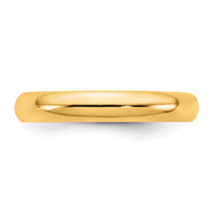 14KY 3.5mm Standard Comfort Fit Band Size 14