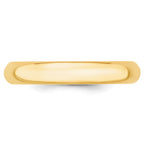 4.0mm 14K Yellow Gold Standard Comfort Fit Wedding Band - Sophia Jewelers