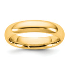 4.5mm 10K Yellow Gold Comfort Fit Wedding Band - Sophia Jewelers