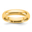 14KY 4.5mm Standard Comfort Fit Band Size 14