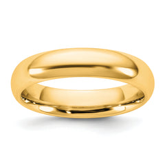 14KY 4.5mm Standard Comfort Fit Band Size 14