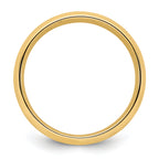 5.0mm 10K Yellow Gold Comfort Fit Wedding Band - Sophia Jewelers