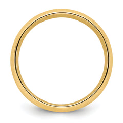 10k Yellow Gold 5mm Standard Weight Comfort Fit Wedding Band Size 14
