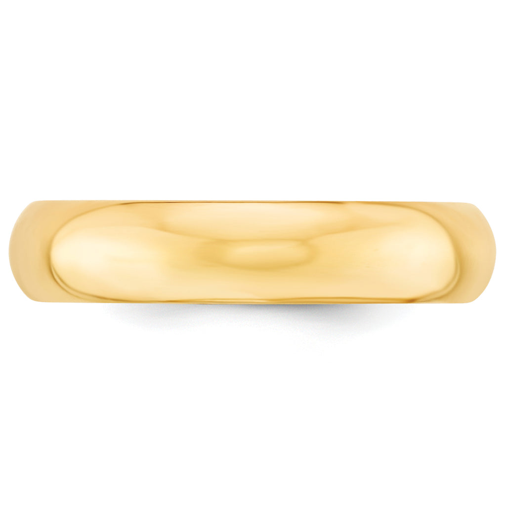 5.0mm 14K Yellow Gold Standard Comfort Fit Wedding Band - Sophia Jewelers