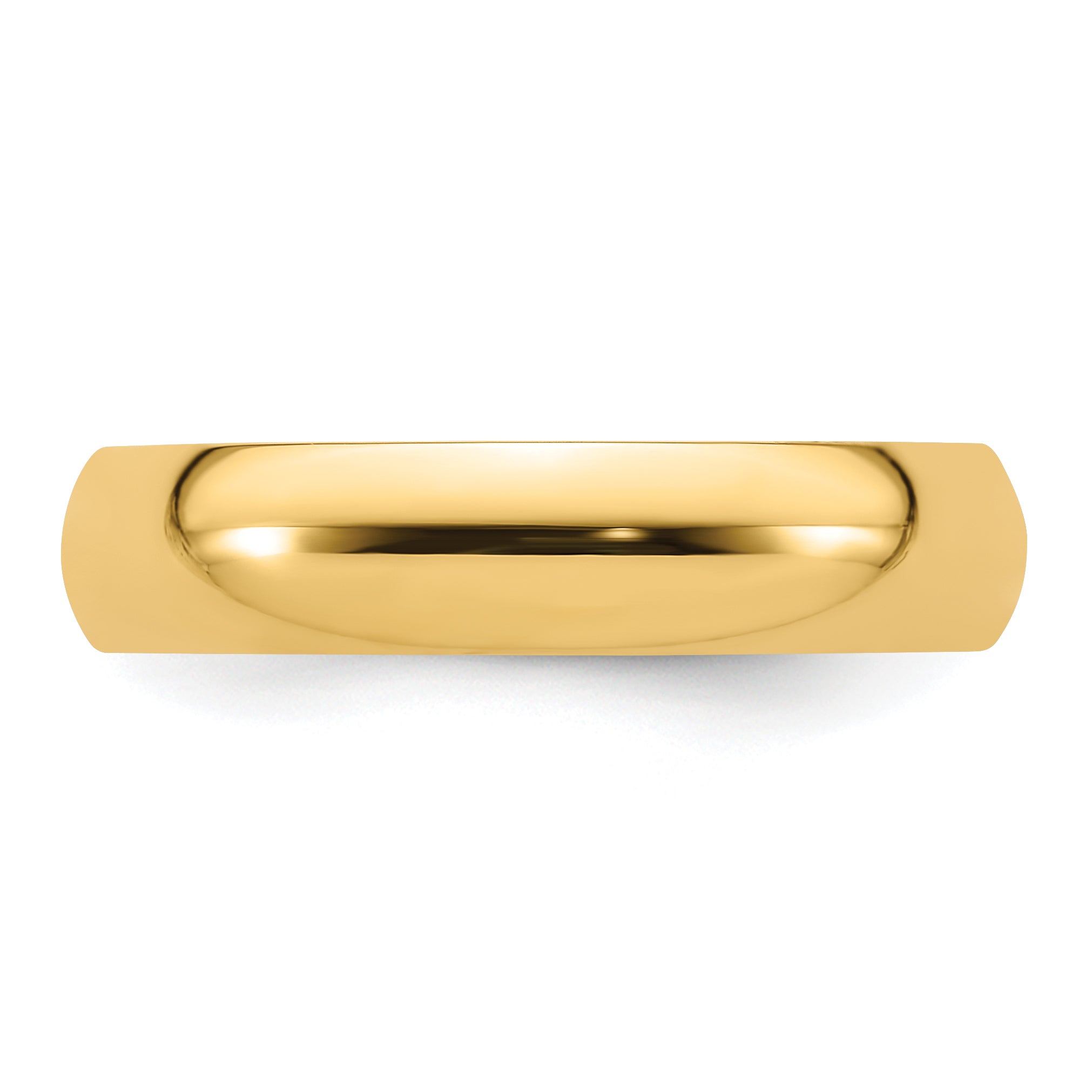 5.0mm 14K Yellow Gold Standard Comfort Fit Wedding Band - Sophia Jewelers