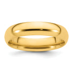 5.0mm 14K Yellow Gold Standard Comfort Fit Wedding Band - Sophia Jewelers