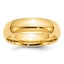 6.0mm 14K Yellow Gold Standard Comfort Fit Wedding Band - Sophia Jewelers