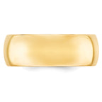 8.0mm 14K Yellow Gold Standard Comfort Fit Wedding Band - Sophia Jewelers