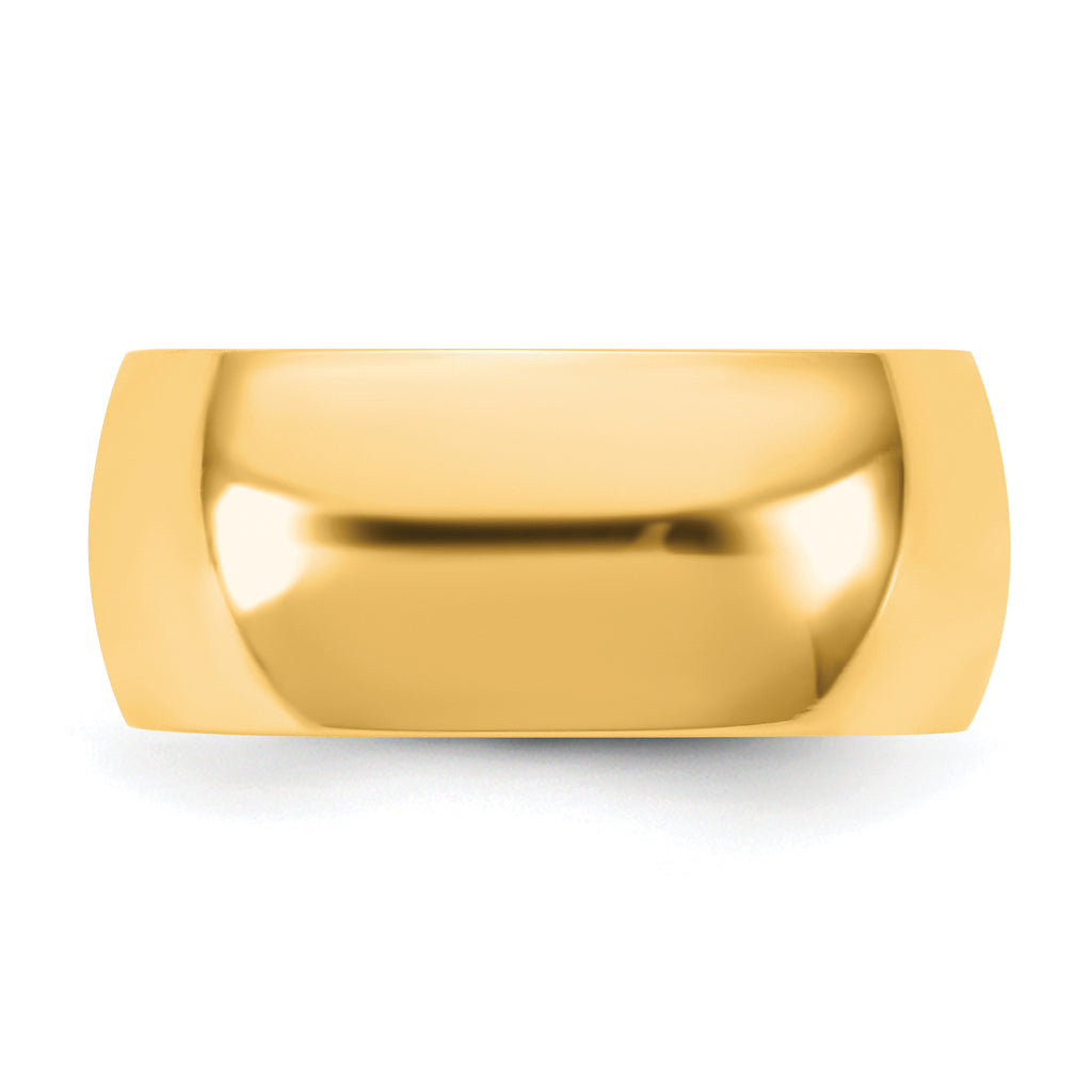 9.0mm 14K Yellow Gold Standard Comfort Fit Wedding Band - Sophia Jewelers