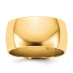 10.0mm 14K Yellow Gold Standard Comfort Fit Wedding Band - Sophia Jewelers