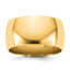 10.0mm 14K Yellow Gold Standard Comfort Fit Wedding Band - Sophia Jewelers