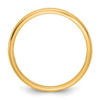 14K Yellow Gold Domed Comfort-Fit Wedding Band 1.5mm