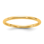 1.5mm 10K Yellow Gold Comfort Fit Wedding Band - Sophia Jewelers