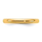 2.5mm 10K Yellow Gold Comfort Fit Wedding Band - Sophia Jewelers