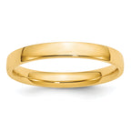 3.0mm 14K Yellow Gold Lightweight Comfort Fit Wedding Band - Sophia Jewelers