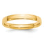 3.0mm 14K Yellow Gold Lightweight Comfort Fit Wedding Band - Sophia Jewelers