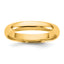 3.5mm 14K Yellow Gold Lightweight Comfort Fit Wedding Band - Sophia Jewelers
