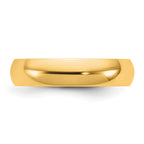 4.5mm 10K Yellow Gold Comfort Fit Wedding Band - Sophia Jewelers