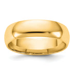 5.5mm 10K Yellow Gold Comfort Fit Wedding Band - Sophia Jewelers