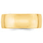 8.0mm 14K Yellow Gold Lightweight Comfort Fit Wedding Band - Sophia Jewelers