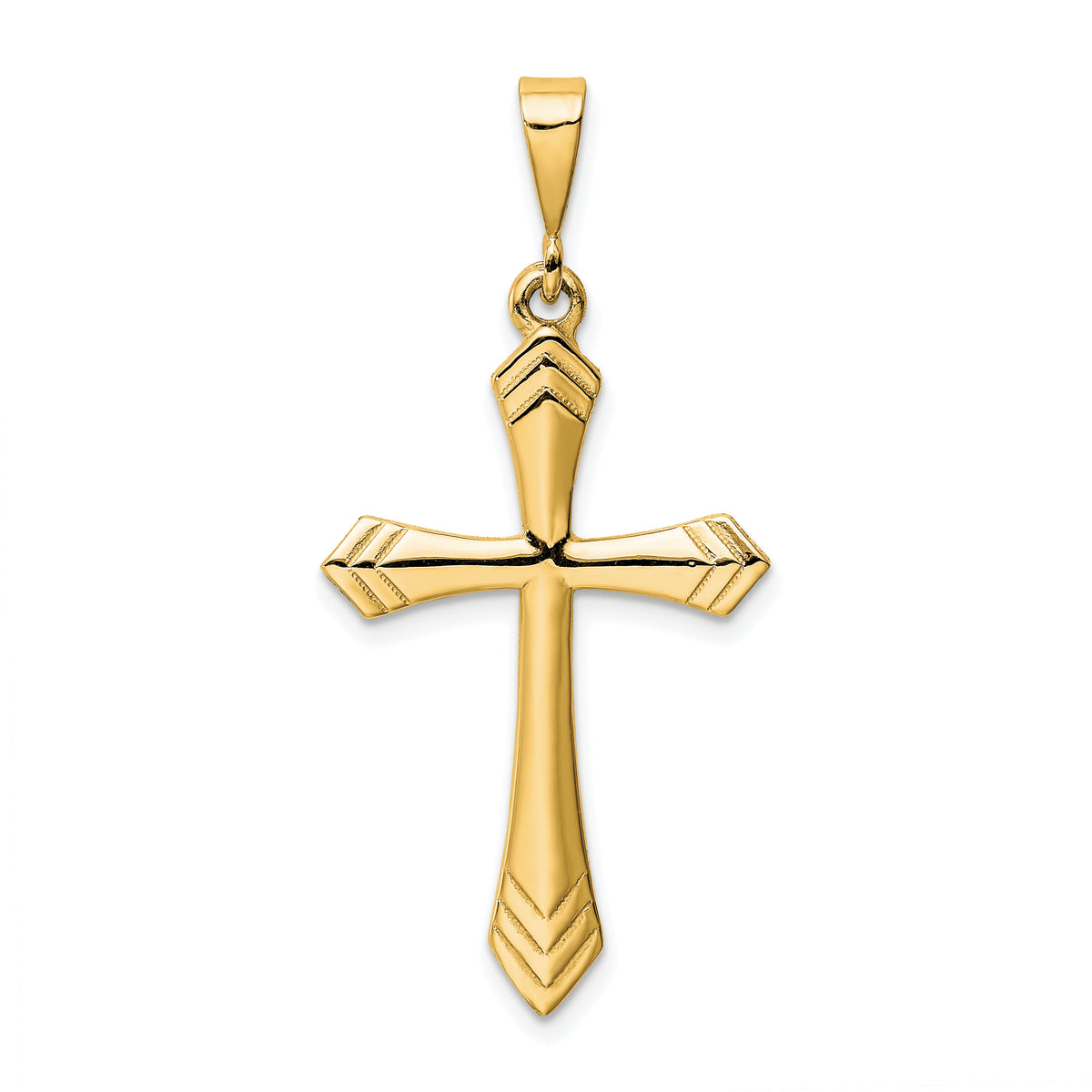 14k Passion Cross Pendant Main image