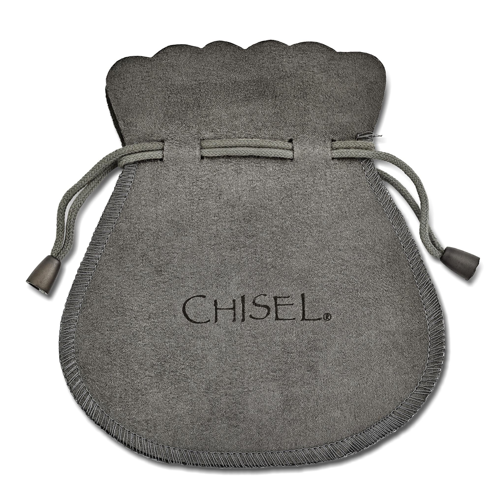Chisel Bangle Bracelet in Rose IP-Plated Stainless Steel, 2mm Secondary image