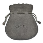 Chisel Bangle Bracelet in Stainless Steel, 3mm Textured - Sophia Jewelers