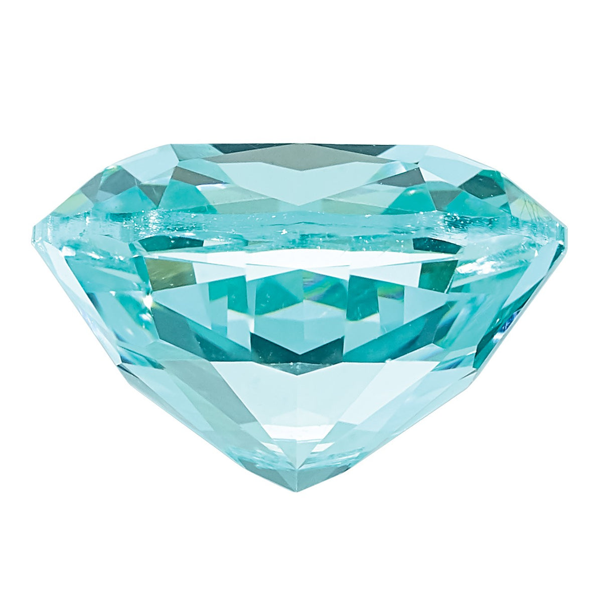 Lab Created Paraiba 5mm Cushion - Sophia Jewelers
