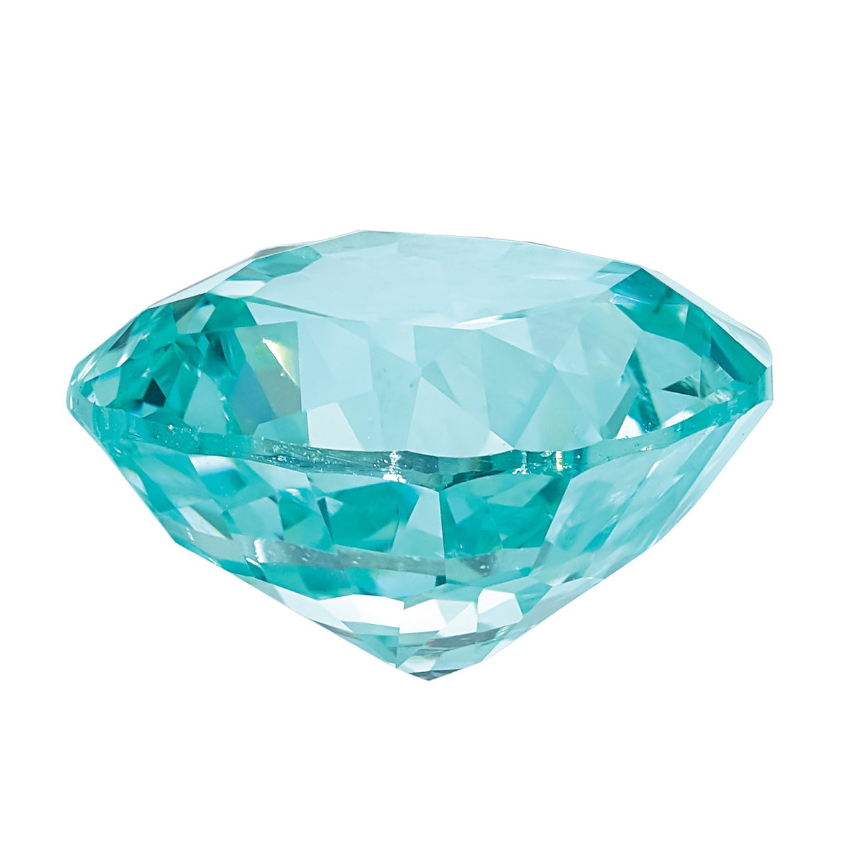 Lab Created Paraiba 5mm Cushion - Sophia Jewelers