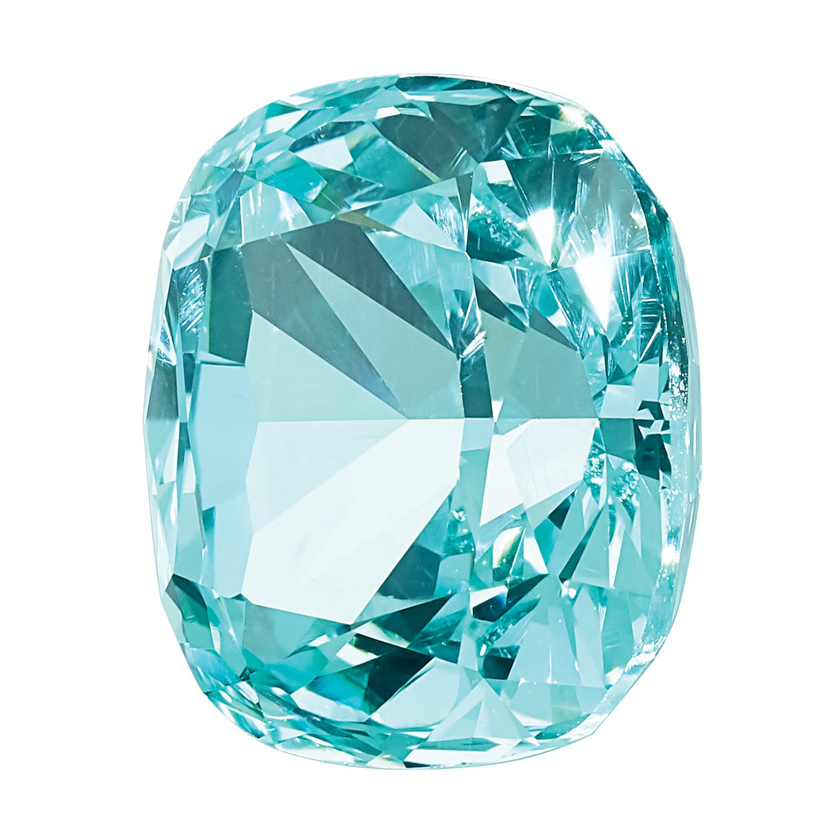 Lab Created Paraiba 5mm Cushion - Sophia Jewelers