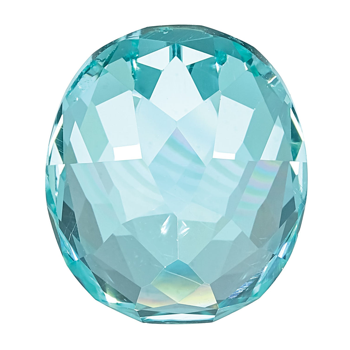 Lab Created Paraiba 6x4mm Oval - Sophia Jewelers