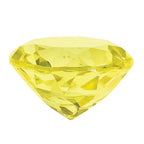 Loose Round Lab-Created Yellow Sapphire - Sophia Jewelers