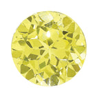 Loose Round Lab-Created Yellow Sapphire - Sophia Jewelers