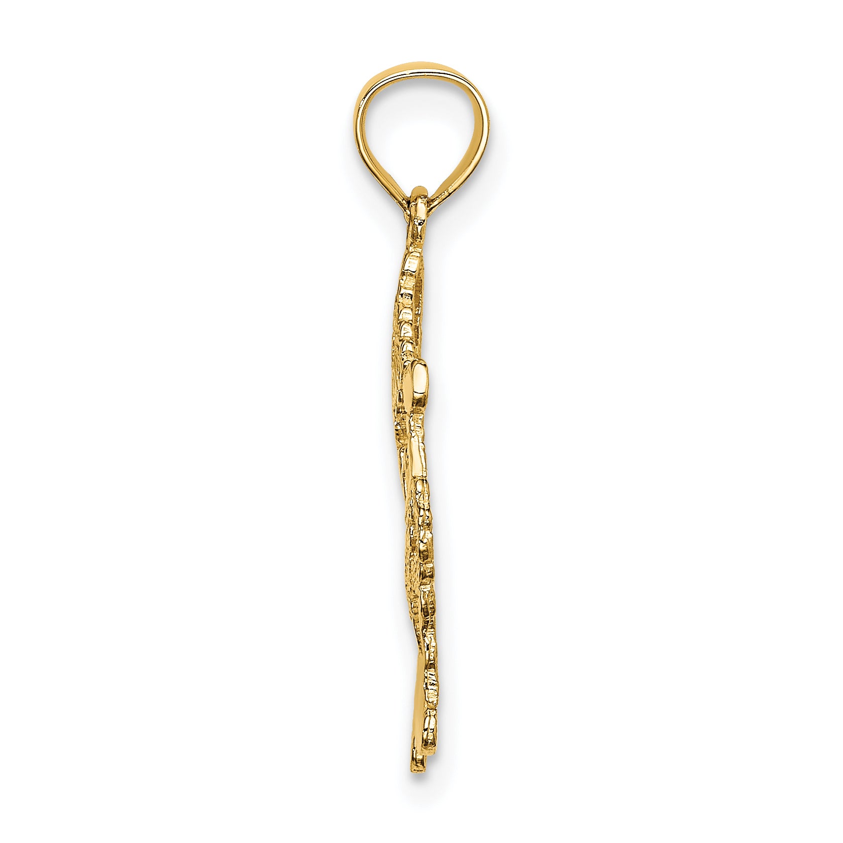 14k Polished Santa Charm Secondary image