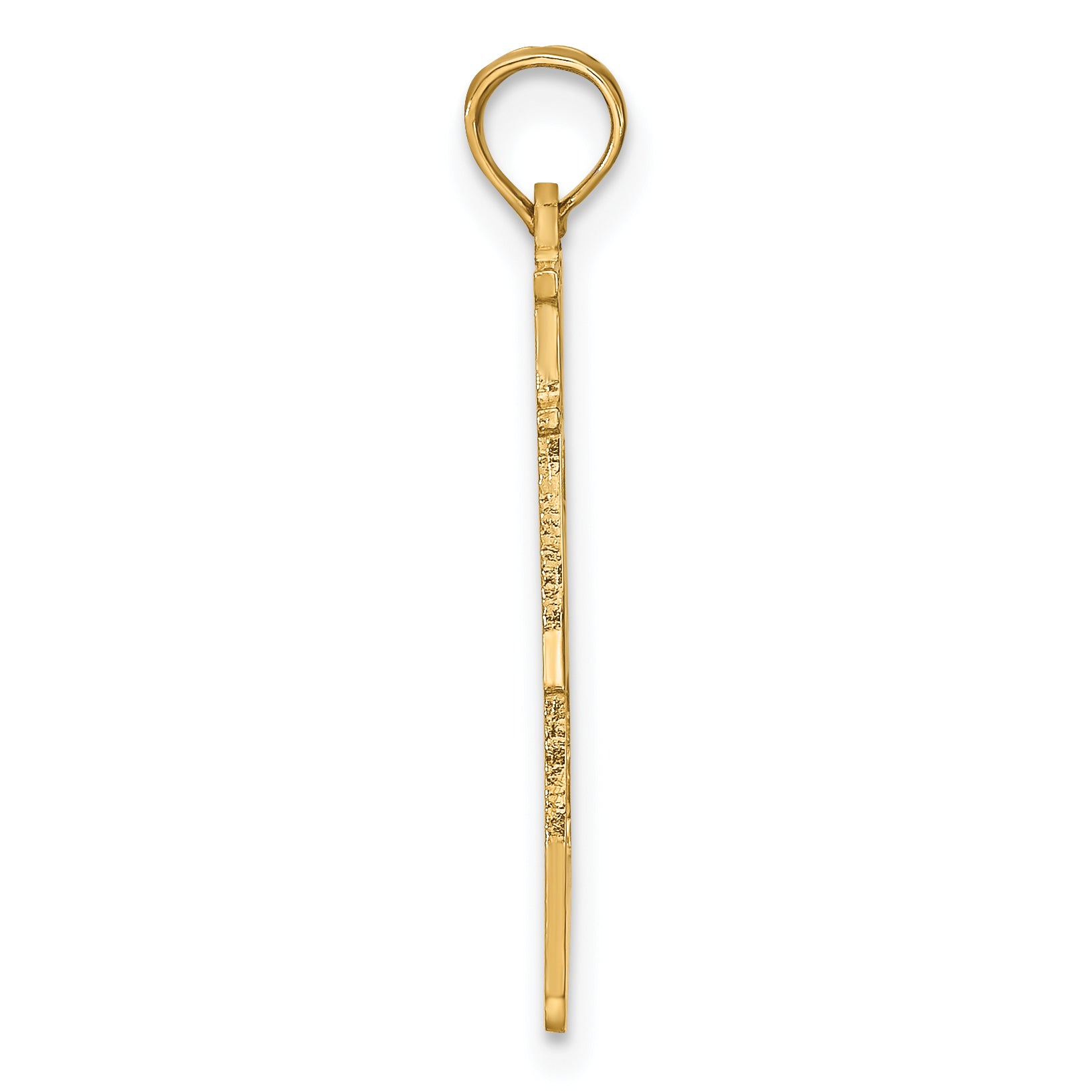 14k Solid Alabama State Pendant Secondary image