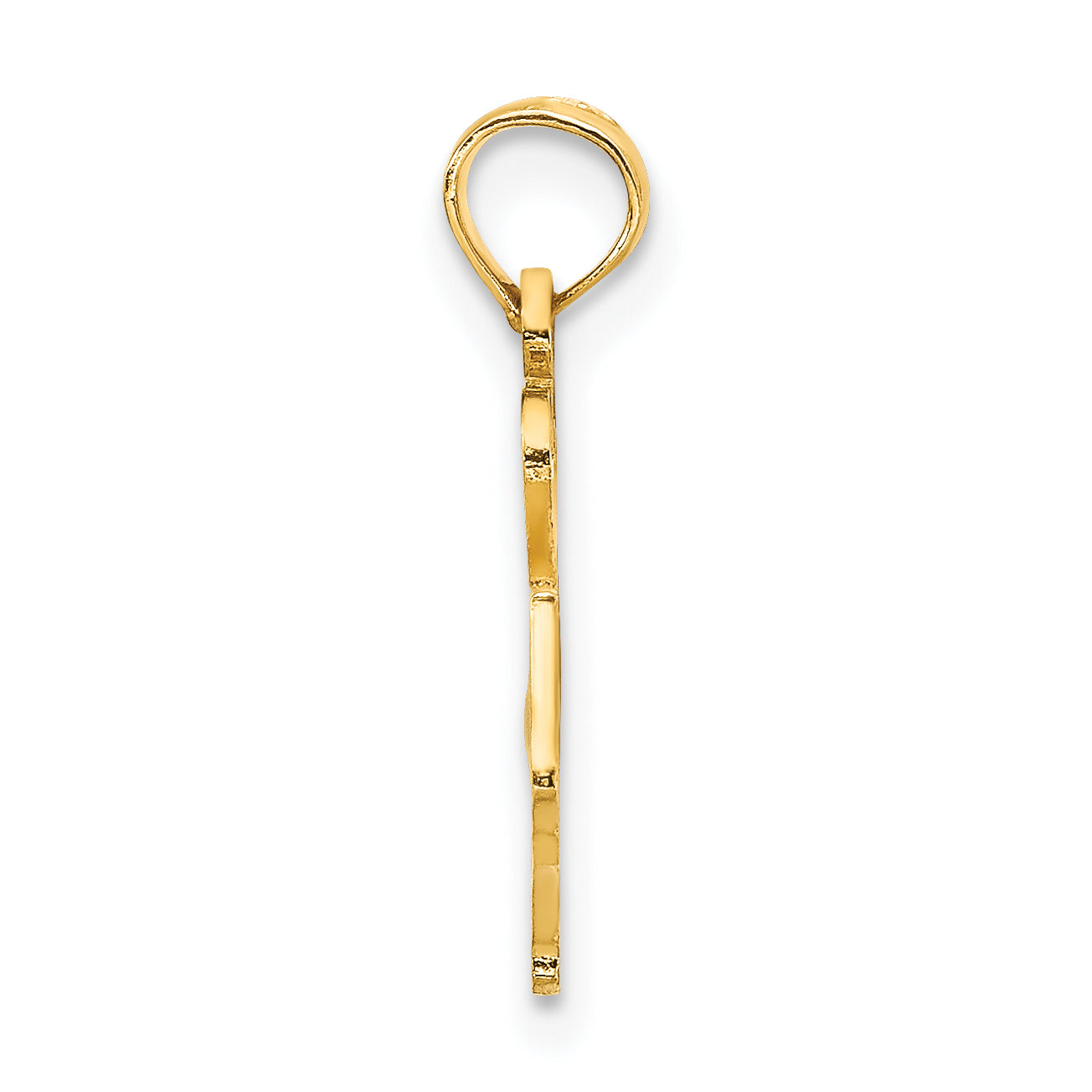 14k Solid North Carolina State Pendant Secondary image
