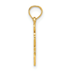 14k Solid Oregon State Pendant