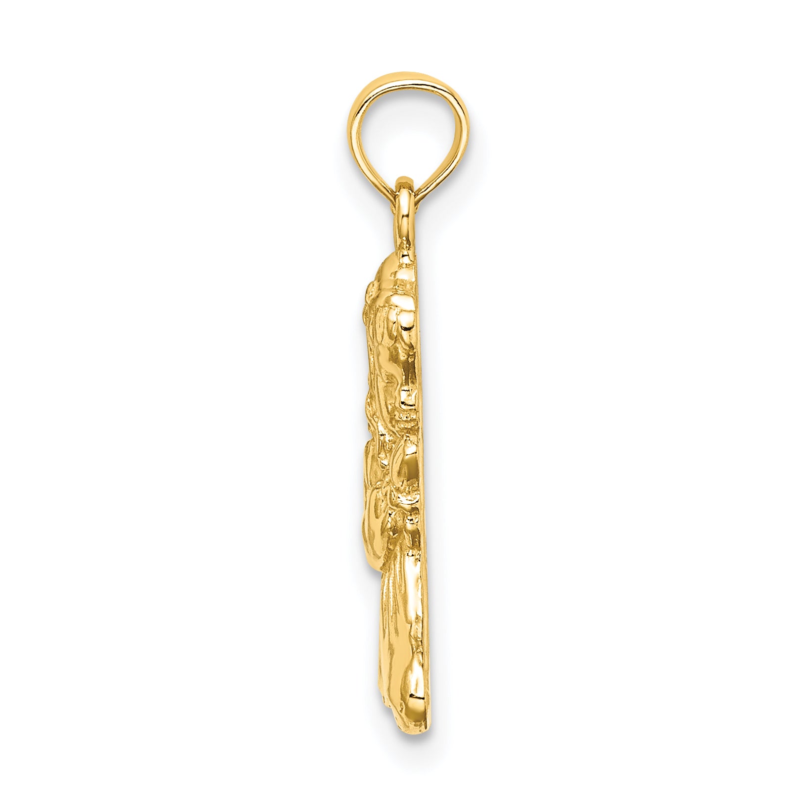 14k Praying Girl Charm - Sophia Jewelers