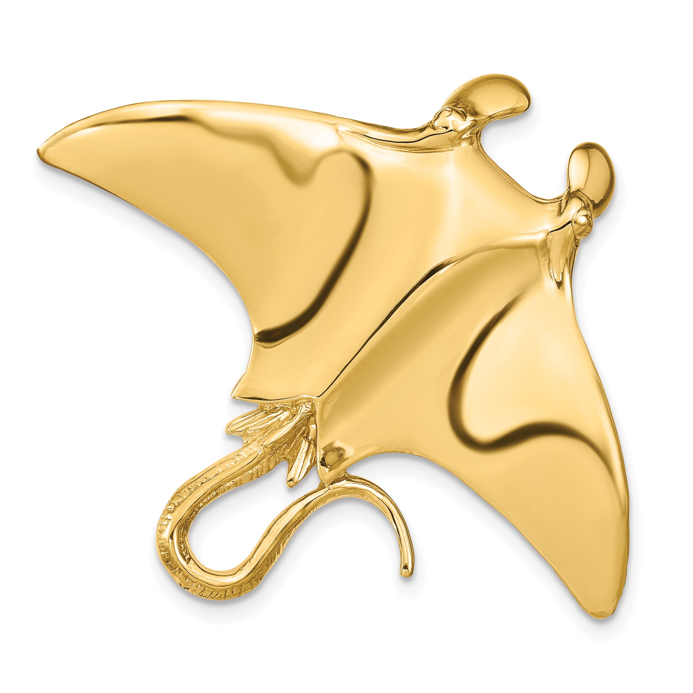 14k Manta Ray Slide Main image
