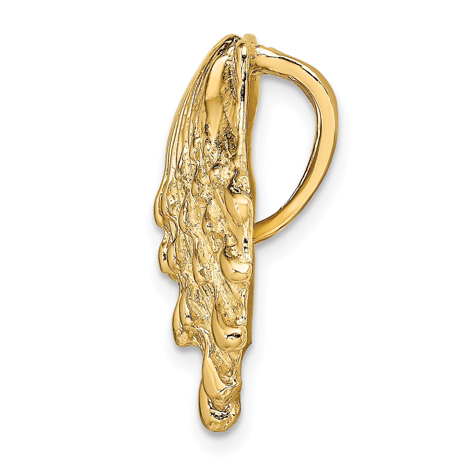 14k Small Lion's Paw Shell Slide Secondary image