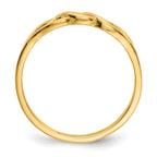10K Free Form Knot Ring - view 2