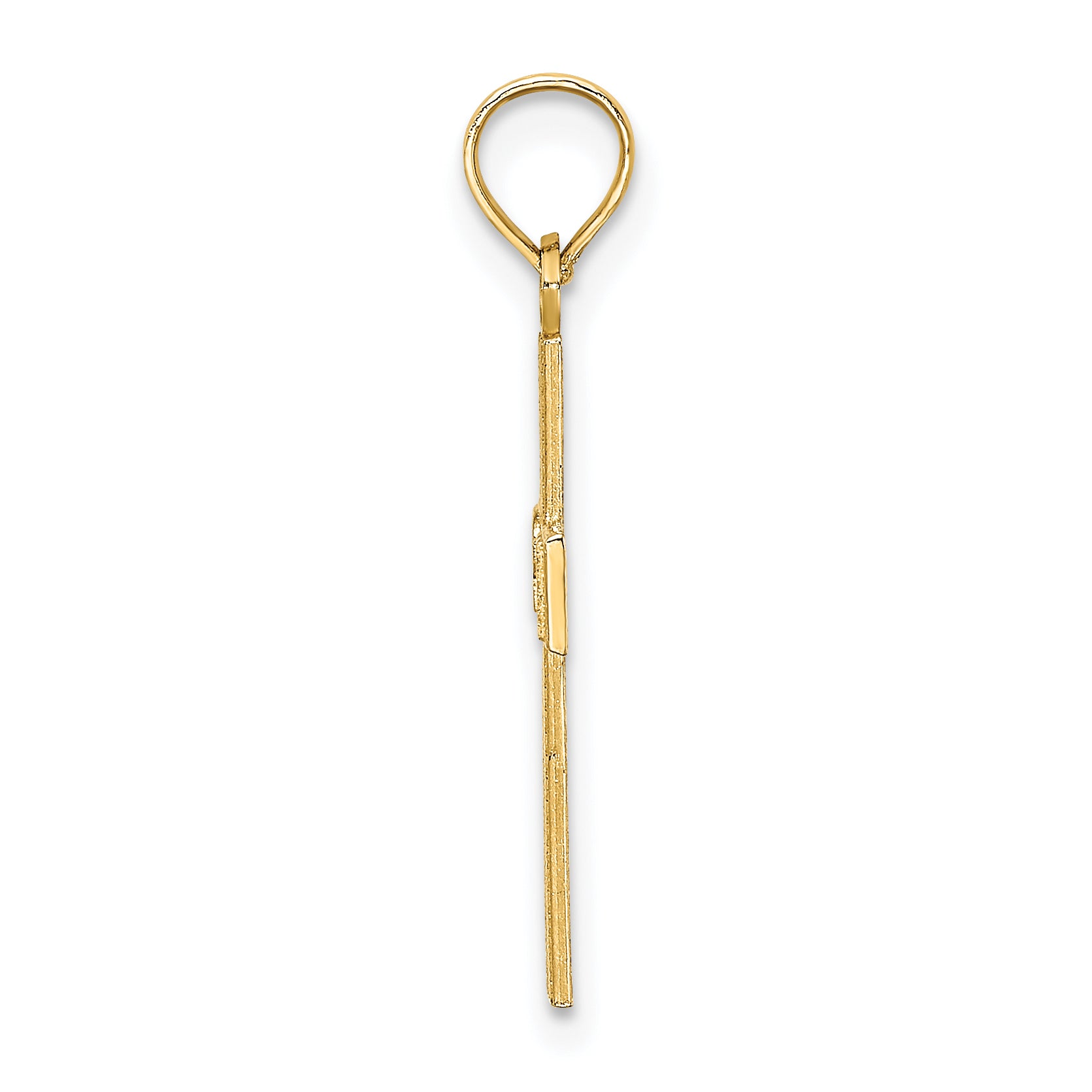 14k RN Cross Charm Secondary image