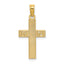 14k RN Cross Charm