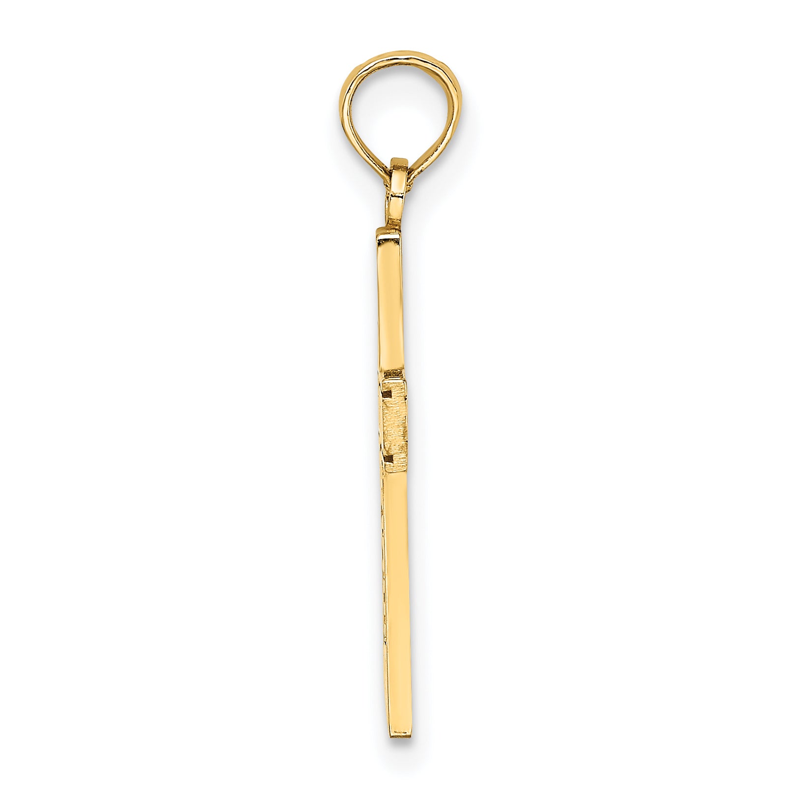 14k Nurse Cross Charm Secondary image