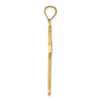 14k Passion Cross Pendant - Sophia Jewelers