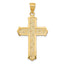 14k Passion Cross Pendant - Sophia Jewelers