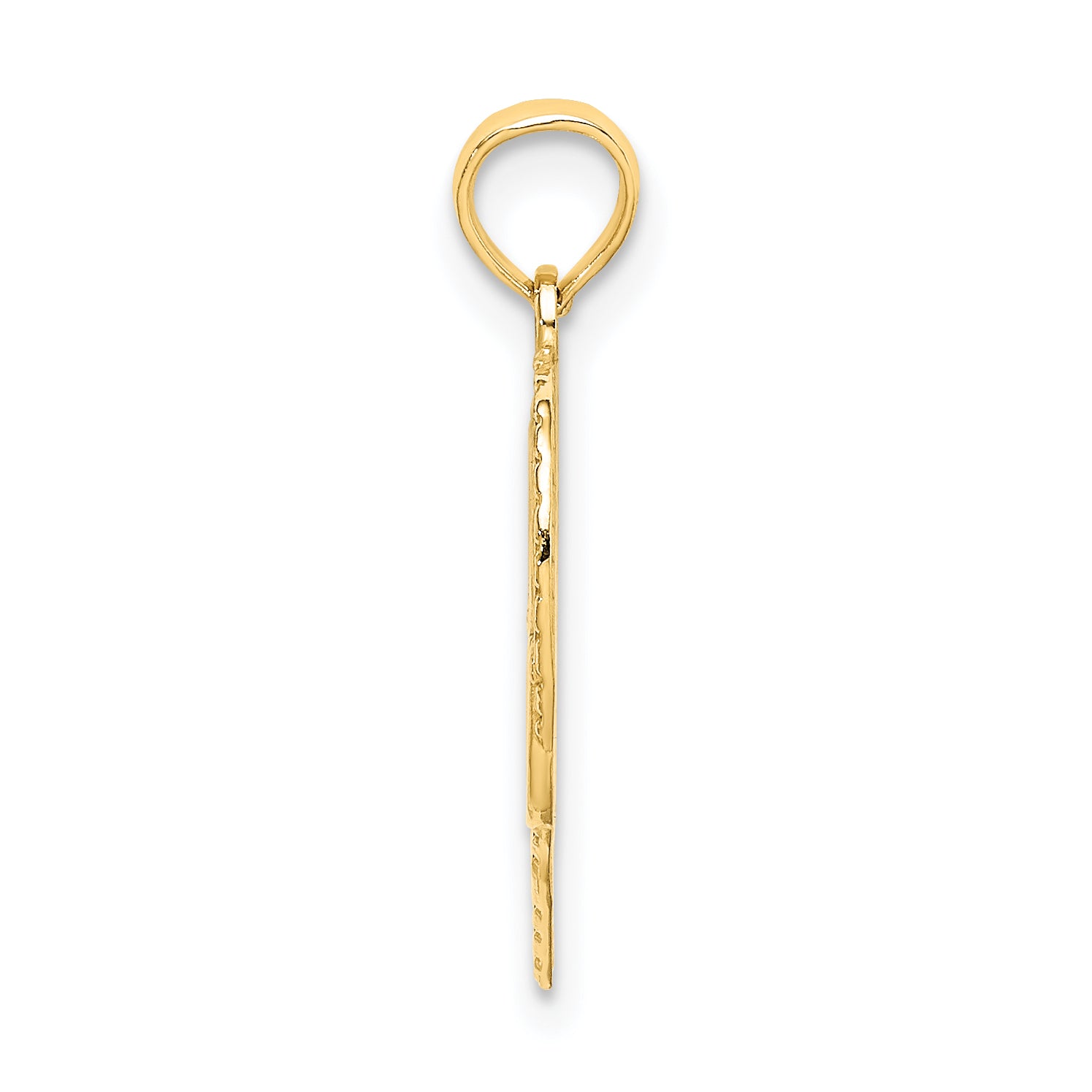 14K I HEART YOU Charm Secondary image