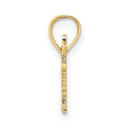 14K Polished and Textured SPECIAL Charm