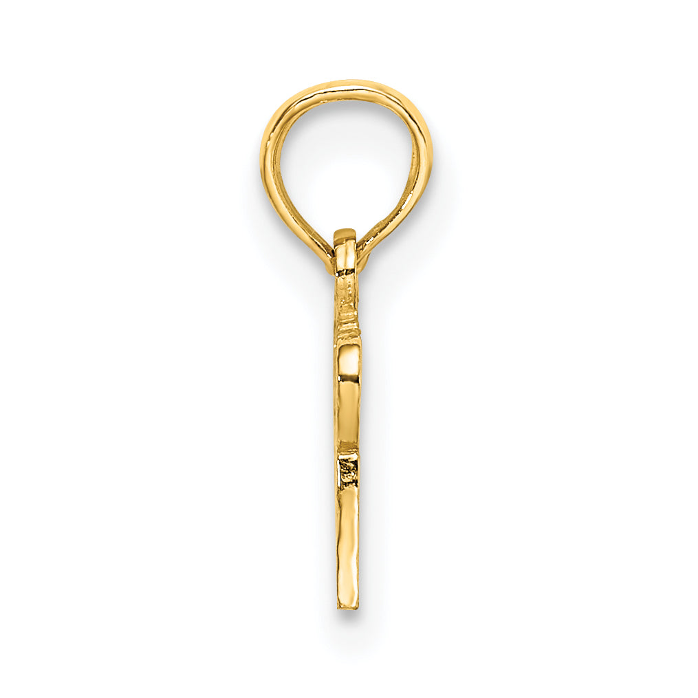 14K TE AMO MAMA Charm