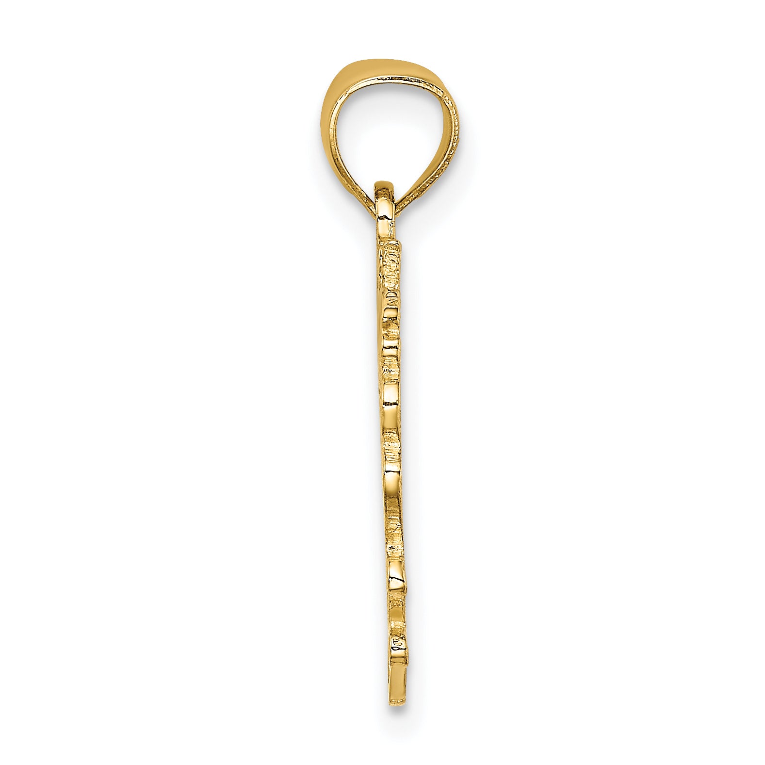 14K BEST MOM Charm Secondary image